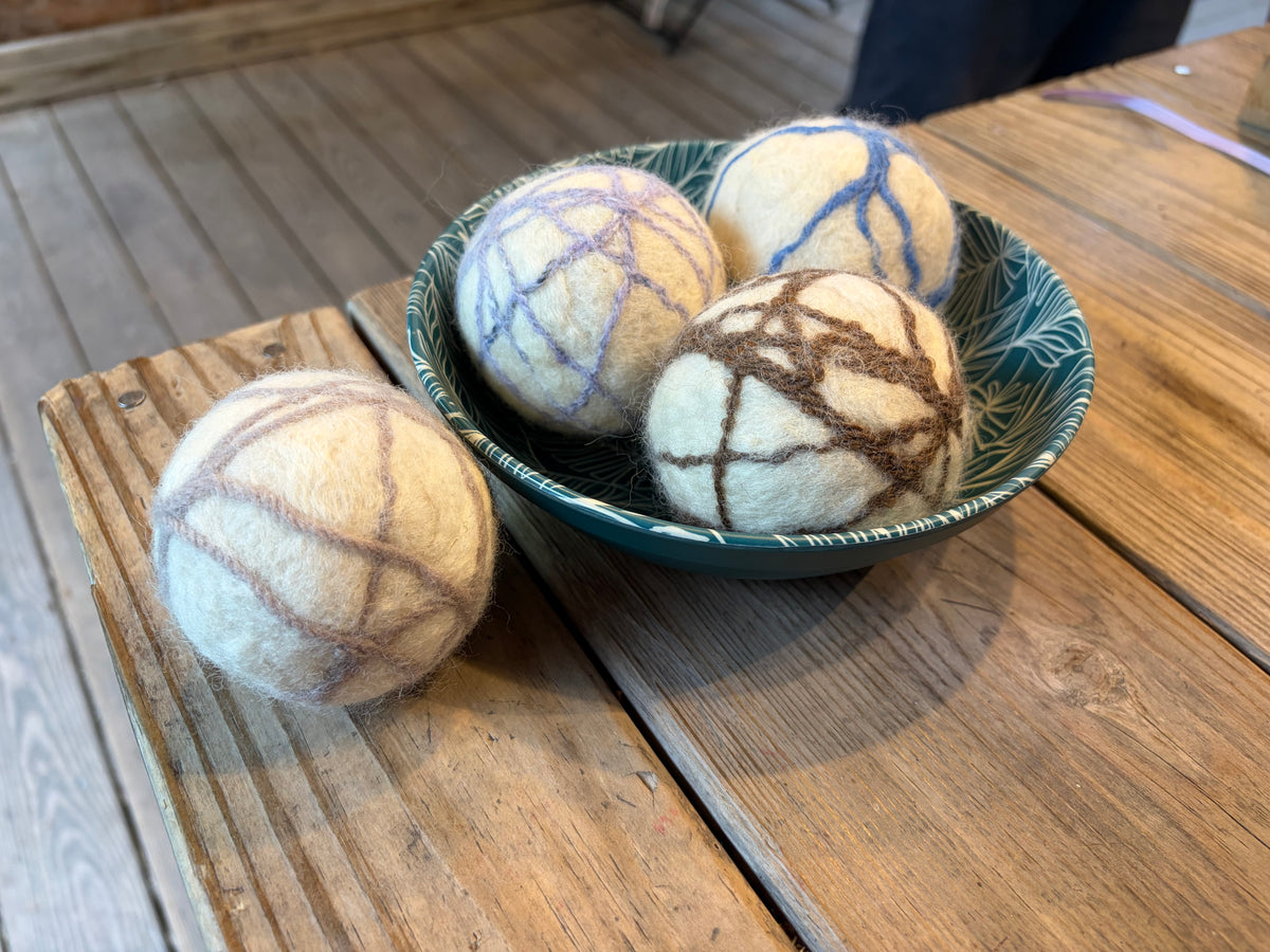 100% Wool Dryer Ball