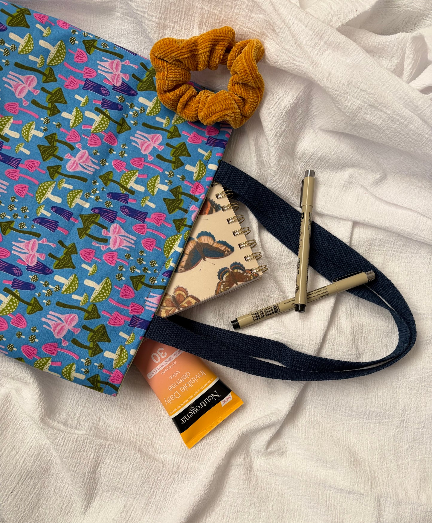 Mini Tote- Mushroom Mania
